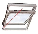 Velux Dachfenster GGU Schwingfenster 66x118cm FK06 0060 Thermo Plus Kunststoff mit Ziegeleindeckrahmen EDZ 2000