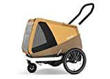 Croozer Unisex – Erwachsene Dog ENNA Sundown Yellow Hundeanhänger, Gelb, Einheitsgröße für alle