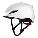 Lumos Matrix Smart-Helm | Urban | Skateboard-, Roller- und Fahrradzubehör | Vorder- und Rücklicht (LED) | Blinker | Bremslichter | Bluetooth-Verbindung | Erwachsene: Männer, Frauen (Jet White, MIPS)