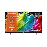 Grundig 65 VOE 84 Q Fernseher 65 Zoll (164 cm) QLED TV, VPI 1800, Google TV, 4K UHD, Dolby Vision, HDR10+, Motion Picture Improvement, Chromecast Built-in, Bluetooth, Smart TV, Schwarz