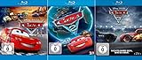 Cars 1-3 (Teil 1+2+3) Collection [3-Blu-ray] Keine Box