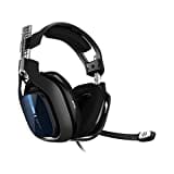 ASTRO Gaming A40 TR Gaming-Headset mit Kabel, ASTRO Audio V2, Dolby ATMOS, 3,5mm Anschluss, Austauschbares Mikrofon, für PS5, PS4, PC, Mac, Nintendo Switch - Schwarz/Blau