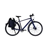 HAWK Trekking Gent Super Deluxe Plus Fahrrad Herren inkl. Tasche I Trekkingrad mit Gates Riemenantrieb & 8-Gang Nabenschaltung I Allrounder