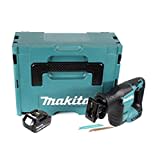 Makita DJR 188 G1J Akku Reciprosäge 18 V Brushless Säbelsäge im Makpac + 1x 6,0 Ah Akku - ohne Ladegerät