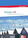 Voyages A2: Livre de l’élève et cahier d’activités avec audios