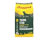 JOSERA YoungStar (1 x 12,5 kg) | Junior| Premium Trockenfutter für wachsende Hunde | Geflügel & Kartoffel | getreidefrei | Welpenfutter für mittlere und große Rassen | Hundefutter | 1er Pack