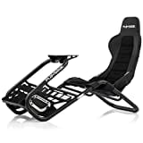 Playseat Trophy Sim Racing Cockpit | Hochleistungs Gaming Rennsitz | Unterstützt Direct Drive | Mit allen gängigen Lenkrädern und Pedalen kompatibel | Für PC und Konsole geeignet | Schwarze edition