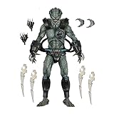 NECA Predator Concrete Jungle Figur Ultimate Deluxe Stone Heart aus Kunststoff, Geschenkverpackung.