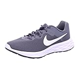 Nike Herren Revolution 6 running shoes, Iron Grey White Smoke Grey Black, 45 EU