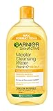 Garnier Sanftes Mizellen Gesichtswasser, Schonendes Reinigungswasser zum Entfernen von Make-Up, Für einen strahlenden und wachen Teint, Mit Vitamin C, SkinActive All-in-1, 1 x 700 ml