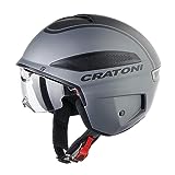 Cratoni Vigor Modell 2021 E-Bikehelm Fahrradhelm Motorradhelm Pedelec-Norm NTA 8776 (Anthrazit Matt, XL (60-61 cm))