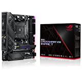 ASUS ROG Crosshair VIII Impact Gaming Mainboard (AMD AM4 Sockel, Mini-DTX-Formfaktor, SO-DIMM.2, Wi-Fi 6, PCIe 4.0, Aura Sync, USB 3.2 Gen2)