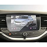 BIBIBO 8” Opel Navigation Schutzfolie, Displayschutzfolie für Opel Astra K/Astra Sports Tourer/Crossland X/Grandland X 2017-2021, 9H Gehärtetes Glas Displayschutzfolie, Displayschutzfolien