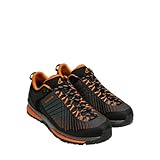 LOWA Herren Hikingschuh Carezza GTX LO in Anthrazit/Orange 44 EU