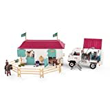 schleich 72147 Tierarztbesuch im Stall, ab 5 Jahren, HORSE CLUB - Spielset, 39 Teile