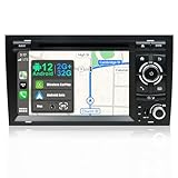 JOYX Android 10 Doppel Din Autoradio Passt für Audi A4 2003-2011 GPS Navigation | Rückfahrkamera Canbus KOSTENLOS | 2G+32G | 7 Zoll | MIT Lenkradsteuerung 4G WiFi DAB+ Carplay Bluetooth USB Mirrorlink