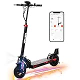 HITWAY E Scooter mit Straßenzulassung (ABE), 10-Zoll-Elektroroller für Erwachsene,15,6Ah-27Ah Batterie, 500W Motor, Faltbarer, 3 Geschwindigkeitsmodi, Höchstgeschwindigkeit 20km/h, mit APP