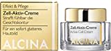 ALCINA Zell-Aktiv-Creme - 1 x 50 ml - Effekt & Pflege - Für ein sofort glatteres Hautbild und nachweislich verringerte Fältchen - Unterstützt die hauteigene Collagenproduktion