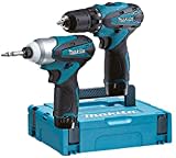 ENSEMBLE DE 2 MACHINES MAKITA 10,8 V LI-ION 1,3 AH (DF330D + TD090D) - LCT204J