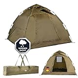 Q-Tac Ruck Zuck Bivvy Angelzelt 2m & 3m (300 x 300 x 160 cm)