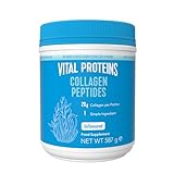 Vital Proteins Collagen Peptides Nahrungsergänzungsmittel (Typ I, III), geschmacksneutrale Kollagen-Peptide, schöne Haut, Haare und Nägel, Paleo freundlich, glutenfrei, 20 g pro Tagesportion, 587g