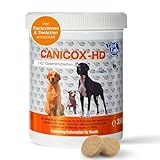 NutriLabs Canicox-HD Gelenktabletten für Hunde 140 Stk. - mit MSM, Chondroitin, Hyaluronsäure, Glucosamin & Teufelskralle - Gesundheitsprodukte für Hunde - Nahrungsergänzungsmittel Hund