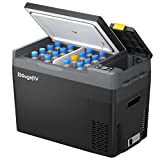 BougeRV CRPRO Kompressor Kühlbox 12v, 29 Liter Auto-Kühlbox(-22℃~10℃), 12/24V DC &110-240V AC Tragbarer Auto-Kühlschrank, 12v Kühlschrank, für Auto, Camping, Reisen (Aktualisierte Version)