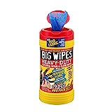 Big Wipes BGW2423 Bigwipes Red Top Heavy Duty 4x4 Propack 120