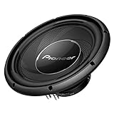 Pioneer TS-A30S4 Subwoofer (1.400 W), 30 cm/12", IMPP Membran für kraftvollen Klang, Kontinuierliche Ausgangsleistung 400 W, schwarz