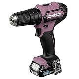 Makita HP333DSAP1 Schlagbohrschrauber 12V 2.0Ah Li-Ion Akku, inkl. Koffer, 12 V, Rosa