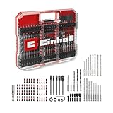 Original Einhell XL-CASE 95-tlg. schlagfestes Bit- und Bohrer-Set (Bits, diverse Bohrer, Bithalter, Steckschlüssel, Senker, Bohrstopper, Stiftschlüssel inkl. Aufbewahrungsbox)