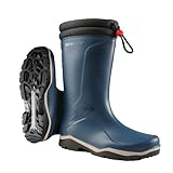 Dunlop Thermo Gummistiefel Blizzard blau, 43 EU, Blau