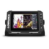 Echolotas Lowrance Elite-7 FS su davikliu Active 3-IN-1 Row