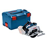 Bosch Professional 18V System Akku Kreissäge GKS 18V 57-2 (165mm Sägeblatt, 57 mm Schnitttiefe, inkl. L-BOXX, ohne Akku/ Ladegerät)