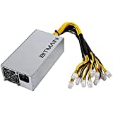 GRARRO APW7 1800W Netzteil Mining Netzteil für Bitmain Antminer S9/L3+/A6/A7/R4/S7/E9 mit 10X PCI-E 6Pin AnschlüSsen