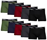 MERISH Boxershorts Herren 10er Pack / 15er Pack S-5XL Unterwäsche Unterhosen Männer Men Retroshorts 415 (410a 10er Set Mehrfarbig, l)