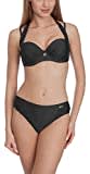 aQuarilla Damen Push Up Bikini Set Paris (Graphit, 36)