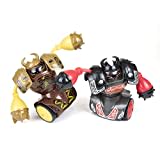 YCOO by SILVERLIT - Pack 2 Roboter Kombat Viking Ferngesteuerte - Umweltfreundliche Verpackung - Einfach auszupacken-14cm- Tritt Deinen Gegner an, um ihn auf den Boden zu Legen - 5,6,7,8,9,10 Jahre