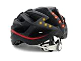 Livall Unisex – Erwachsene BH62 Neo Fahrradhelm, schwarz, rot, M 55-61