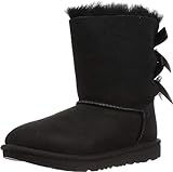 UGG Unisex Kinder Bailey Bow Ii Classic Boot, Schwarz, 27.5 EU