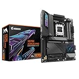 GIGABYTE X870E AORUS PRO-Mainboard - Unterstützt AMD Ryzen 9000 CPUs, 16+2+2 Phasen Digital-VRM, bis zu 8000MHz DDR5 (OC), 3xPCIe 5.0, Wi-Fi 7, 2.5GbE LAN, USB 4