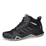 adidas Damen Terrex Ax3 Mid Gtx W Leichtathletik-Schuh, Kern Schwarz/Dgh Fest Grau/Lila Tönung, 36 EU