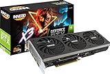 Inno 3D GeForce RTX 3080 X3 OC LHR, N30803-106XX-1810VA44H, Schwarz