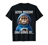 Guten Morgen - Ganz dünnes Eis Kaffee Spruch Lustig Geschenk T-Shirt