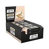 ESN Designer Oat Bar Box, Crunchy Yogurt, 12 x 100 g, Hafer Riegel für Power auf Haferbasis - perfekt für unterwegs, geprüfte Qualität