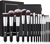 DUcare 15PCS Make up Pinsel Set, Professionelles Makeup Pinsel Set, einschließlich Foundation Pinsel, Puderpinsel, Konturenpinsel, Rougepinsel Makeup Pinsel Set ist für Valentinstag/Muttertag Geschenk