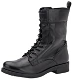 Geox D RAWELLE Ankle Boot, Black, 41 EU