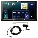 Pioneer SPH-DA230DABAN inkl. DAB Antenne , 6,8" 2DIN Mediareceiver mit Apple CarPlay, Android Auto, DAB+ und Bluetooth, Schwarz