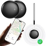 Schlüsselfinder Air Tracker Smart Tag - 2 Stück, Objektfinder, kompatibel mit der App Wo ist? (nur iOS 14.5+), weltweiter Tracking, austauschbarer Akku, Tracker für Schlüssel/Koffer/Taschen