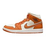 Nike Herren Air Jordan 1 Gymnastikschuhe, Latte Di Cocco Sport Spice Nero, 46 EU